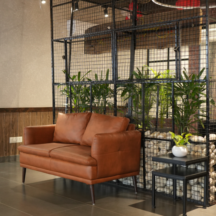 Worldtech office space waiting area